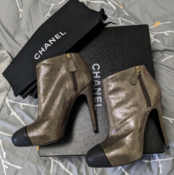 Size 37 Chanel Booties - Picture 1 of 6